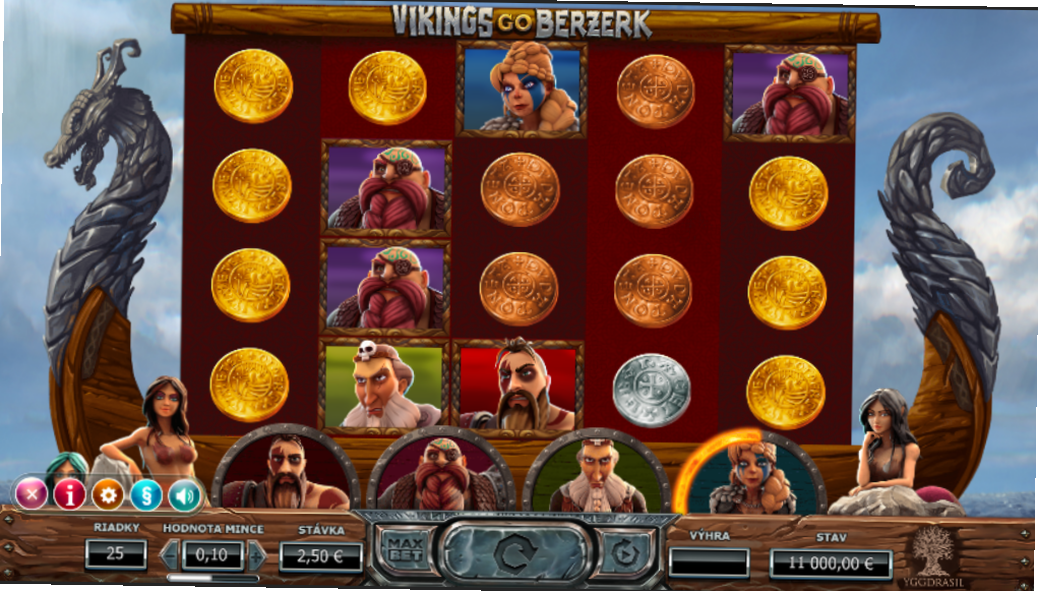 Vikings Go Berzerk by Yggdrasil